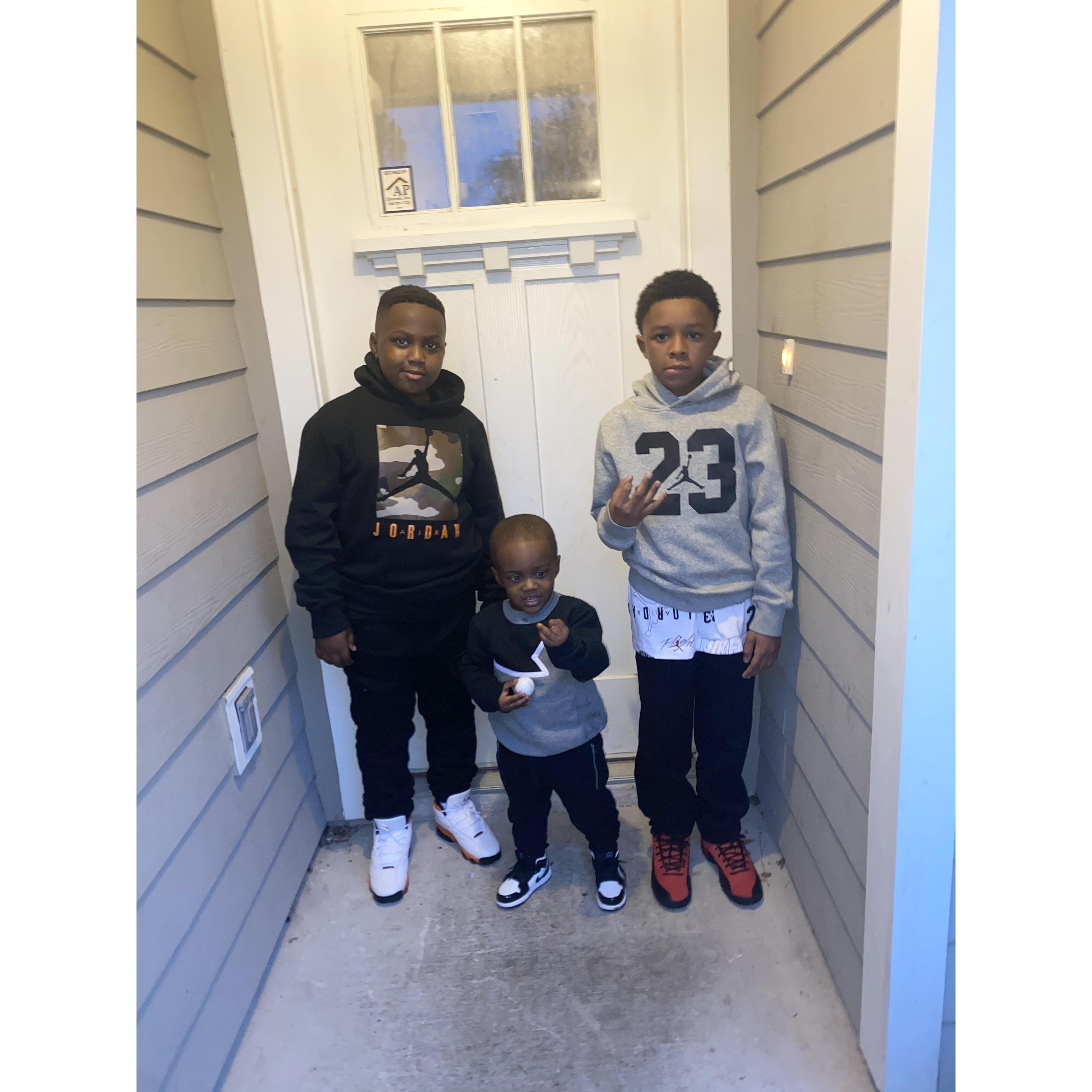 Our boys #Blendedfamily
