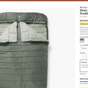 REI Sleeping Bag
