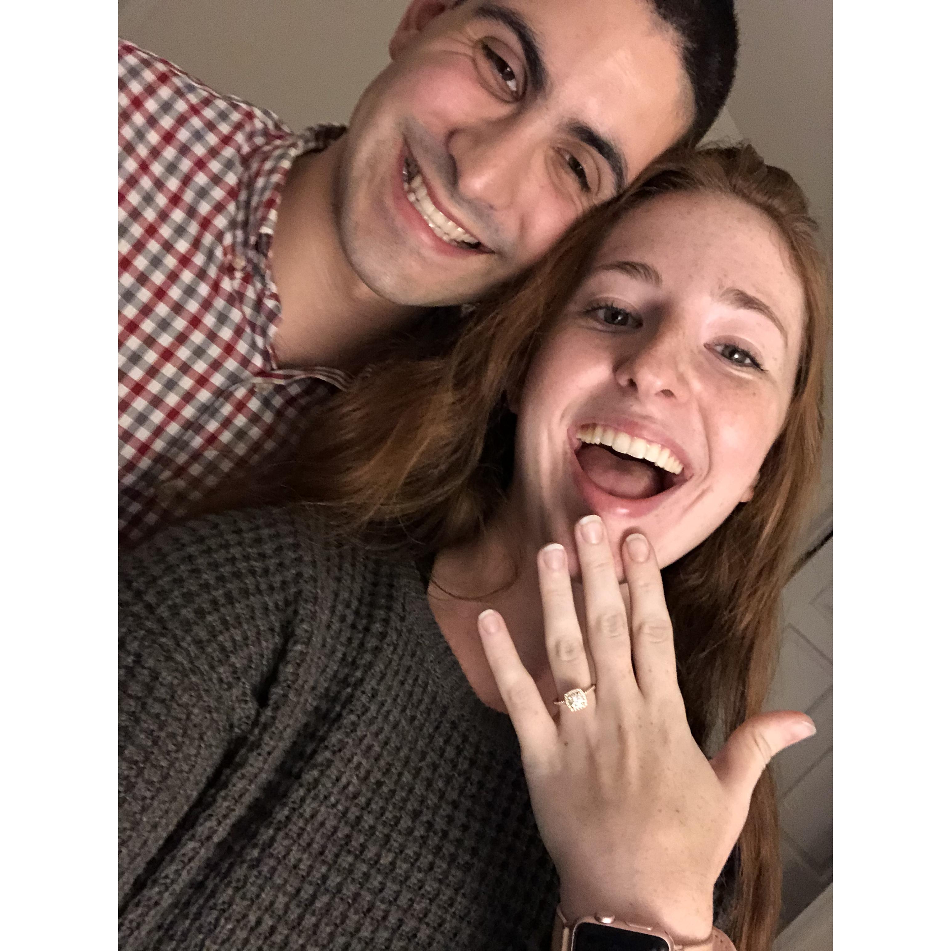 I said yes!