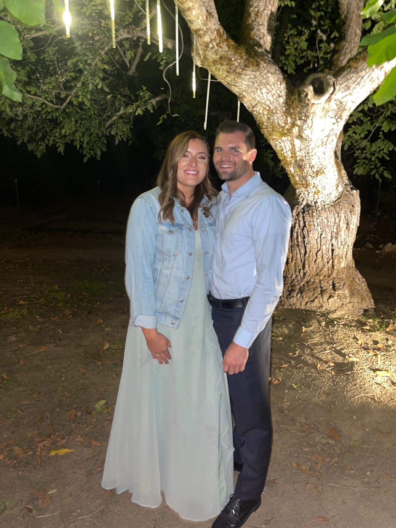 Our first wedding together!