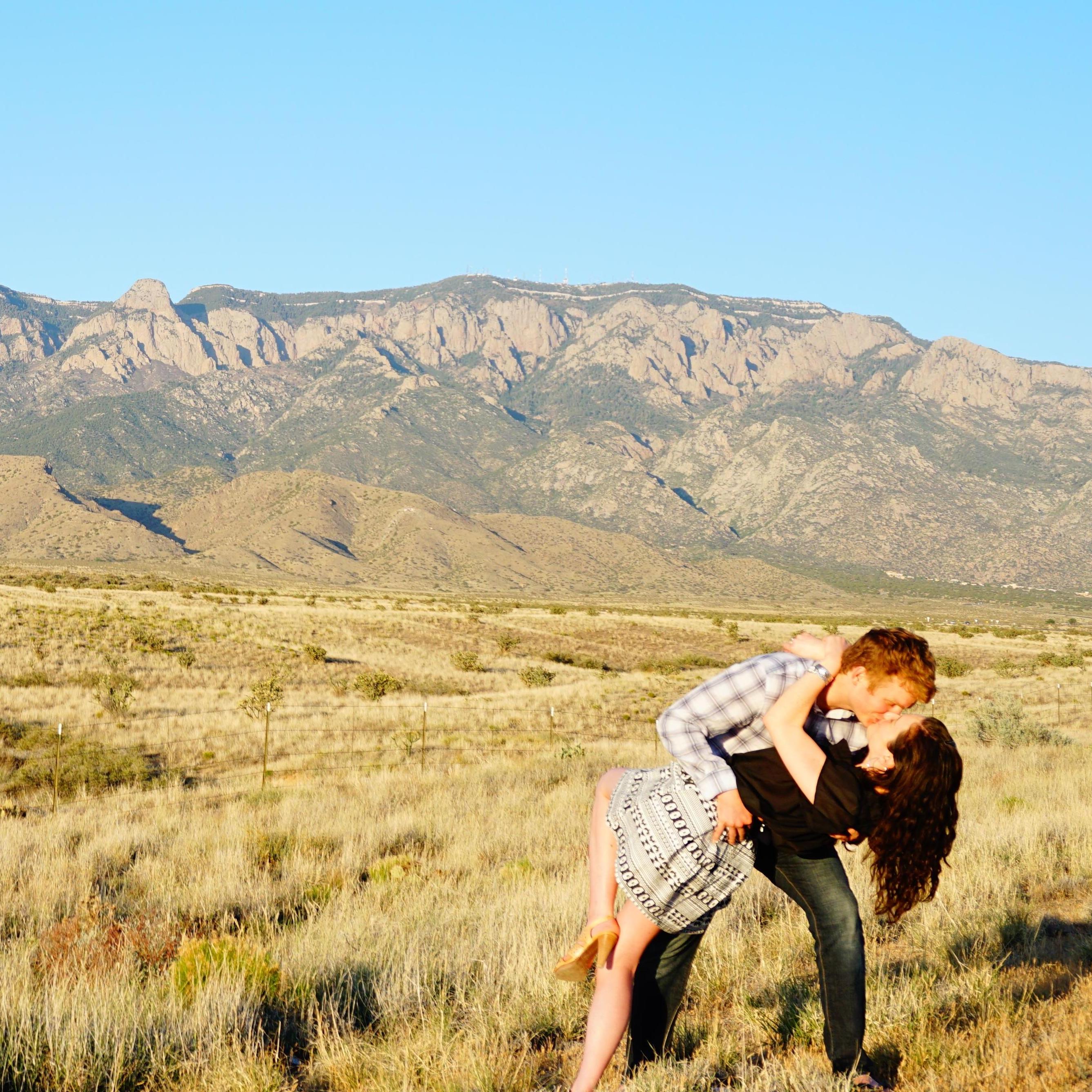 Fell in love under the Sandias