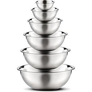 Vollrath (69050) Heavy Duty Mixing Bowl (5-Quart, Stainless Steel)