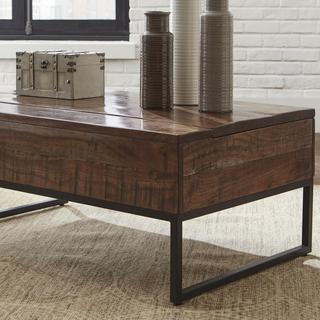 Hirvanton Contemporary Lift Top Cocktail Table
