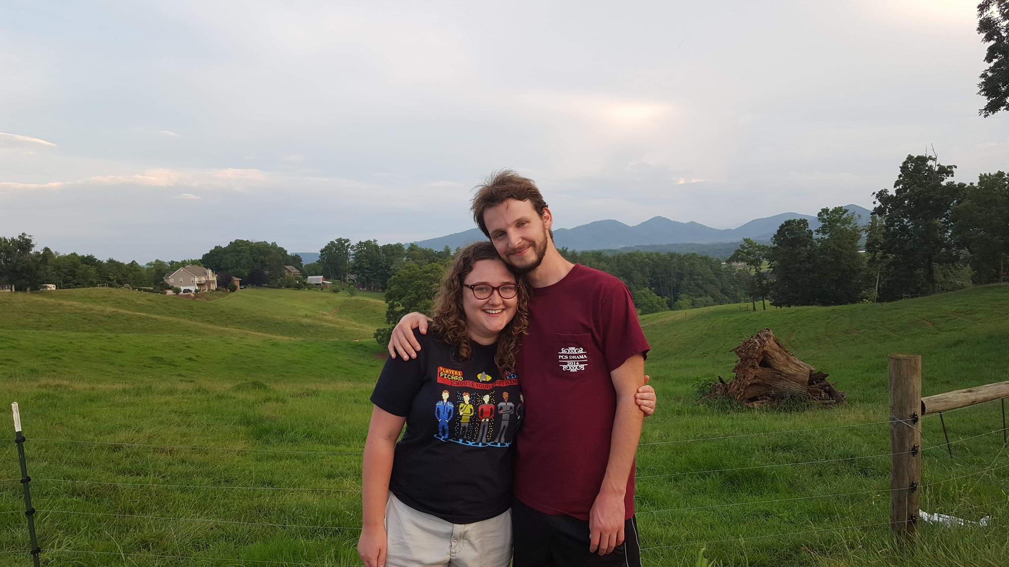 One of our first photos together