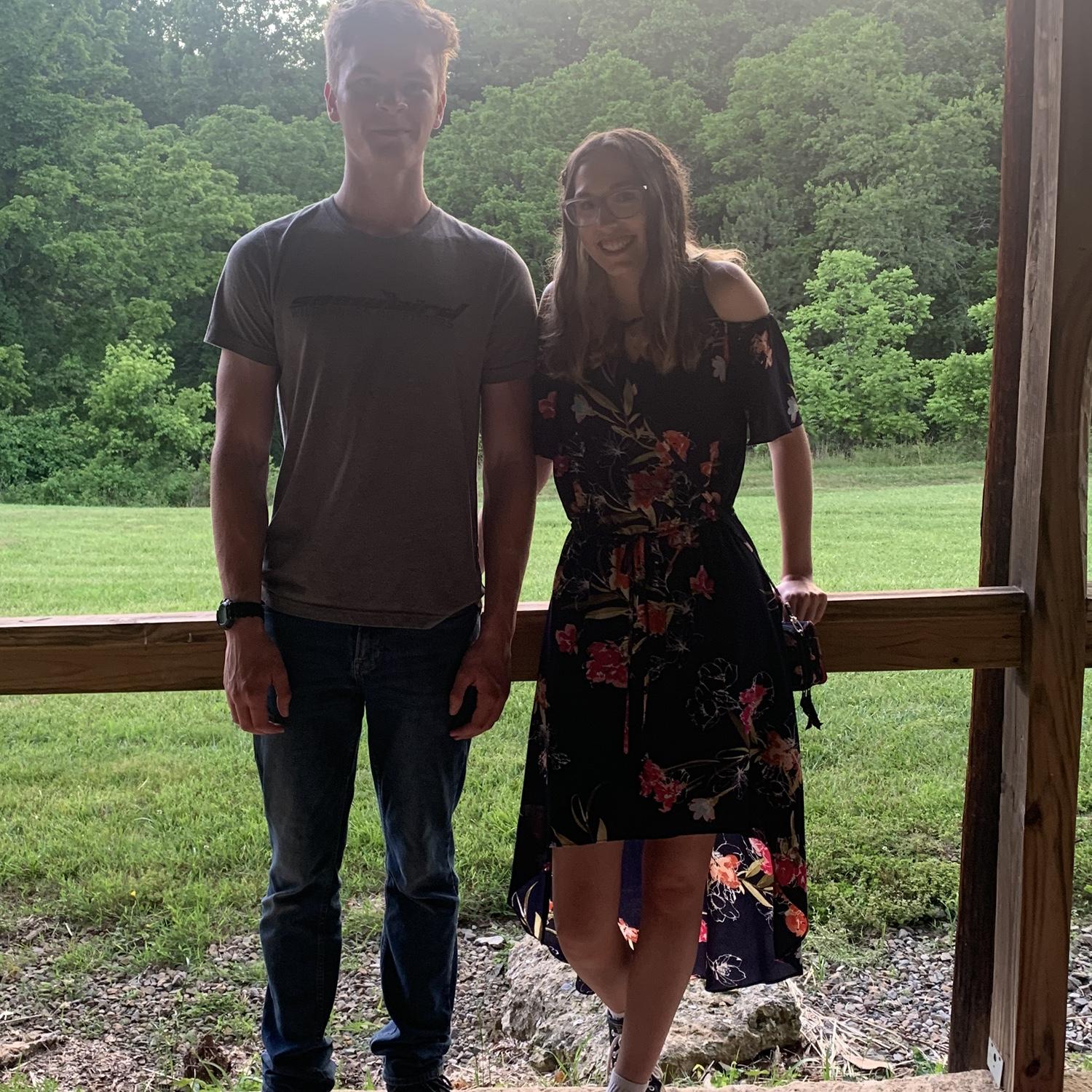 First time Jadyn saw Trenton perform with the Junior Appalachian Program at the folk school!