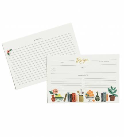 RIFLE PAPER Co. Recipe Cards