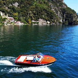 Boat rental on Lake Como