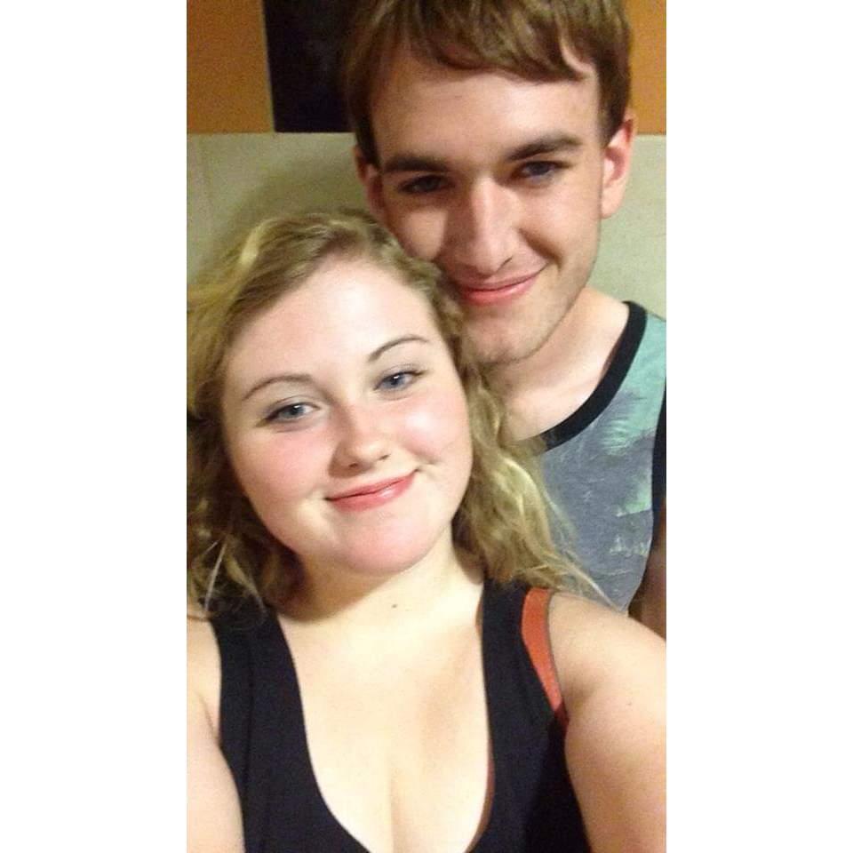 Logan visiting me in Arizona sometime in 2014 I think. We had a long distance relationship for over 3 years out of our total 15 years.
