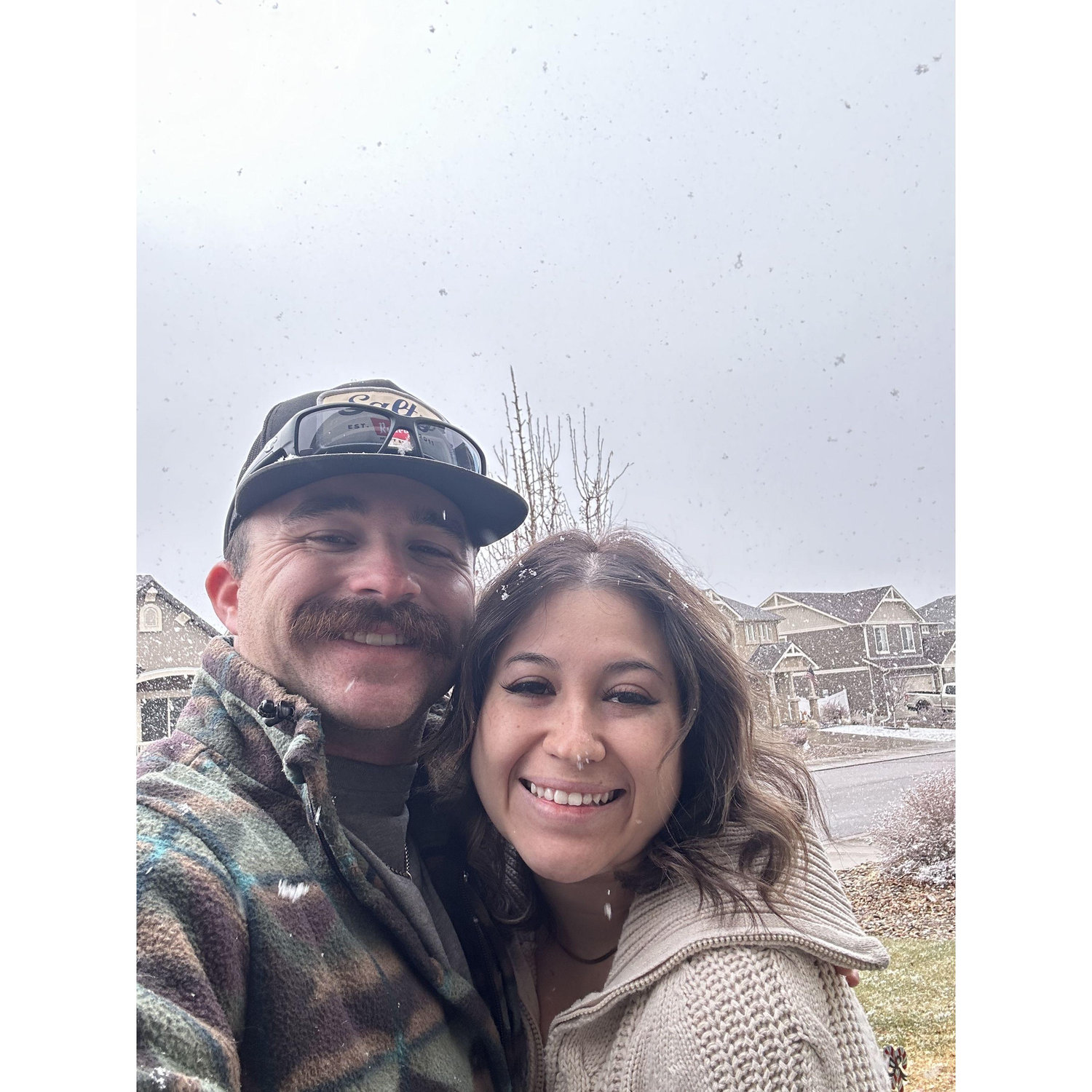 Snow in Fountain, CO