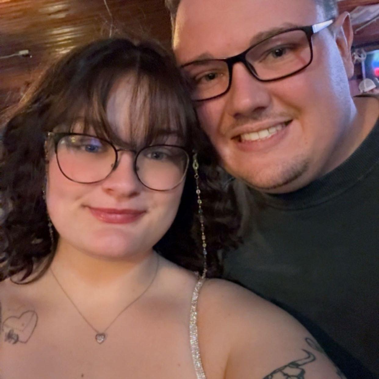 Our first New Year's Eve together.