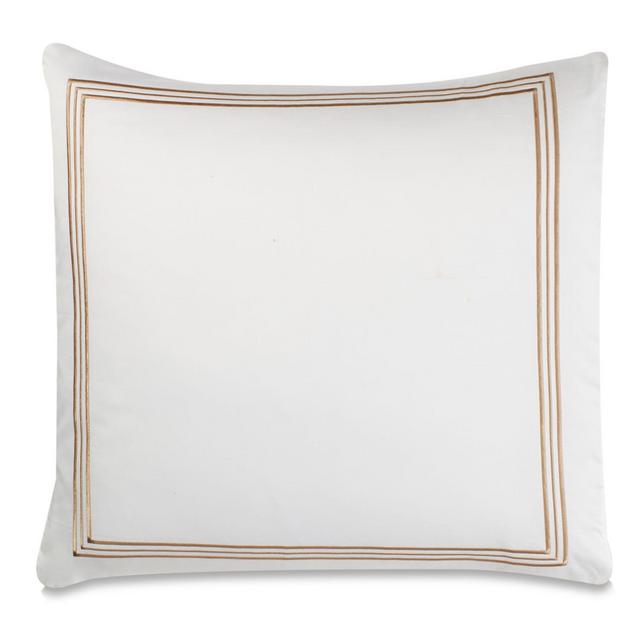 Wamsutta® Hotel Triple Baratta Stitch European Pillow Sham in Honey