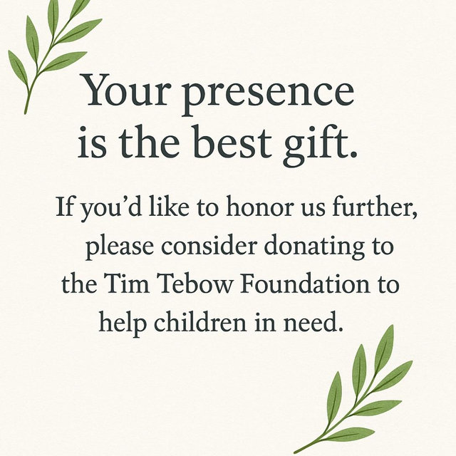 Tim Tebow Foundation