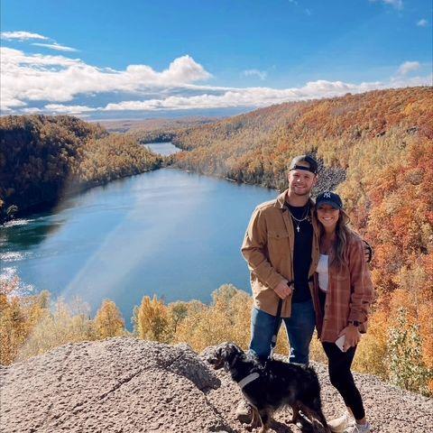First of many Duluth visits from Colin. One of our favorite hikes has become an annual anniversary tradition
