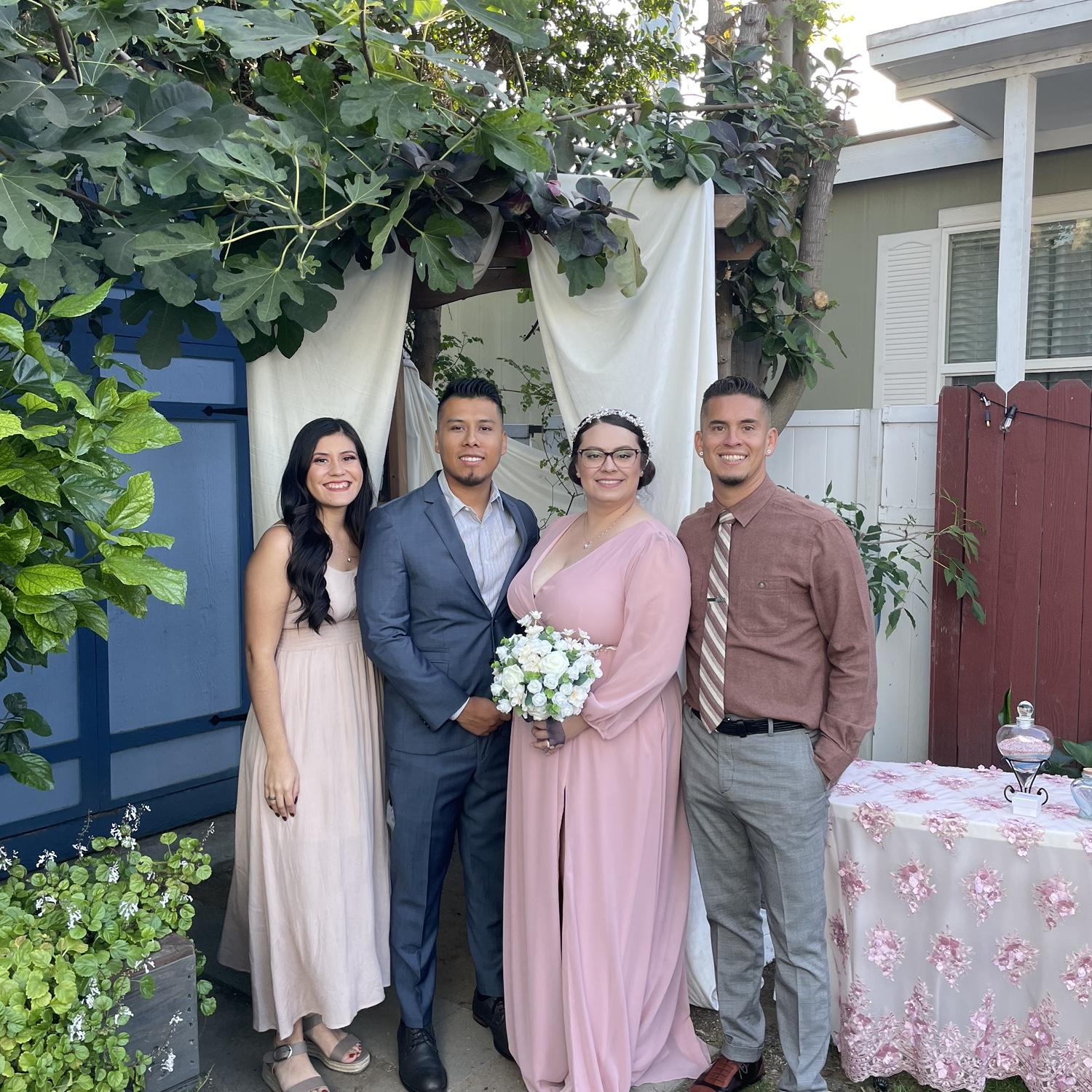 Valeria's & David's Wedding- they eloped!