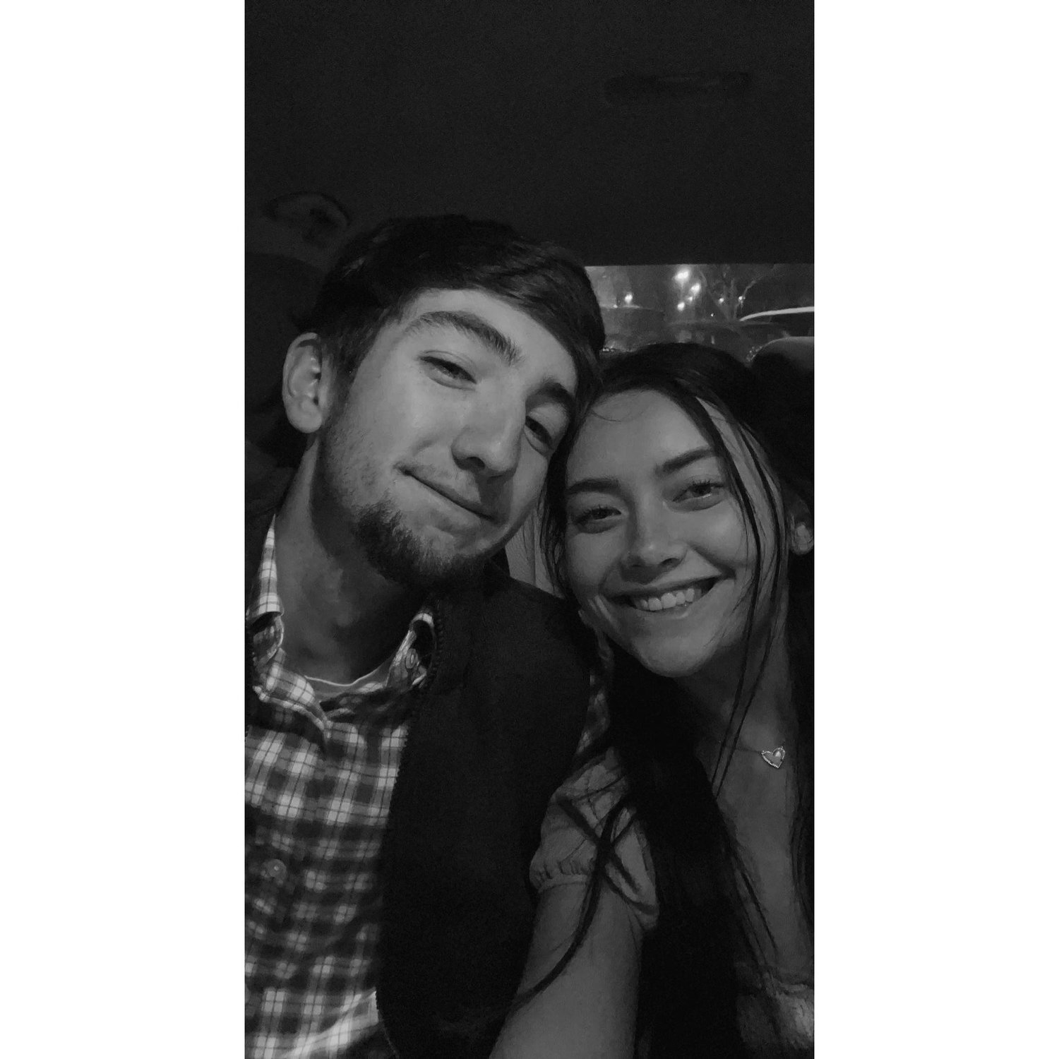 Our 3 year anniversary dinner.