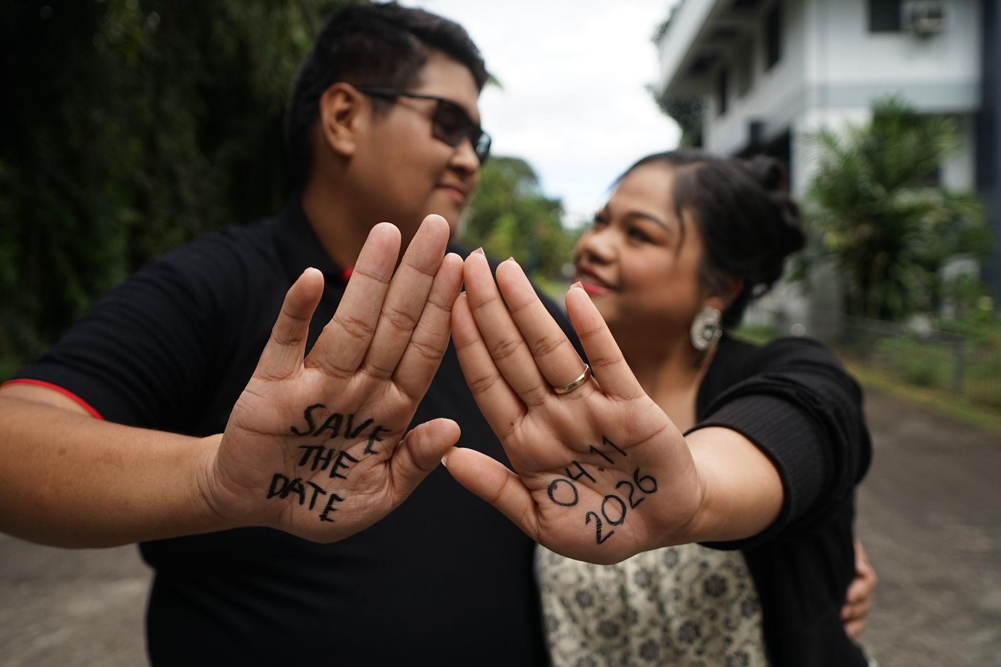 The Wedding Website of Trixia Mei Cariño and Vincent Roland Laguidao