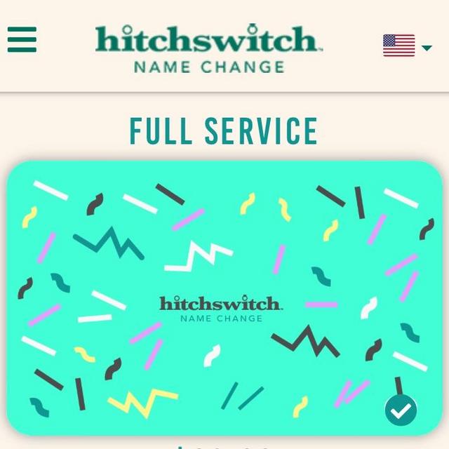 Hitchswitch Name Change service