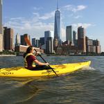 Kayaking in the Hudson River