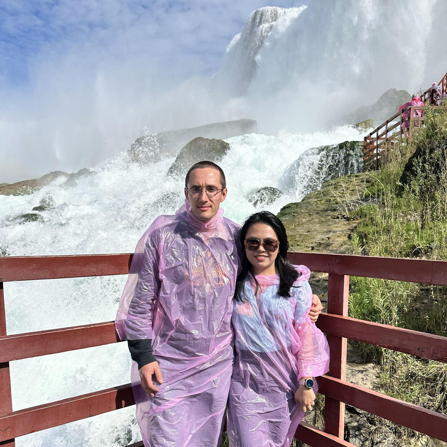 Every roar of Niagara Falls is a reminder of the beautiful, unstoppable force that brought us together.