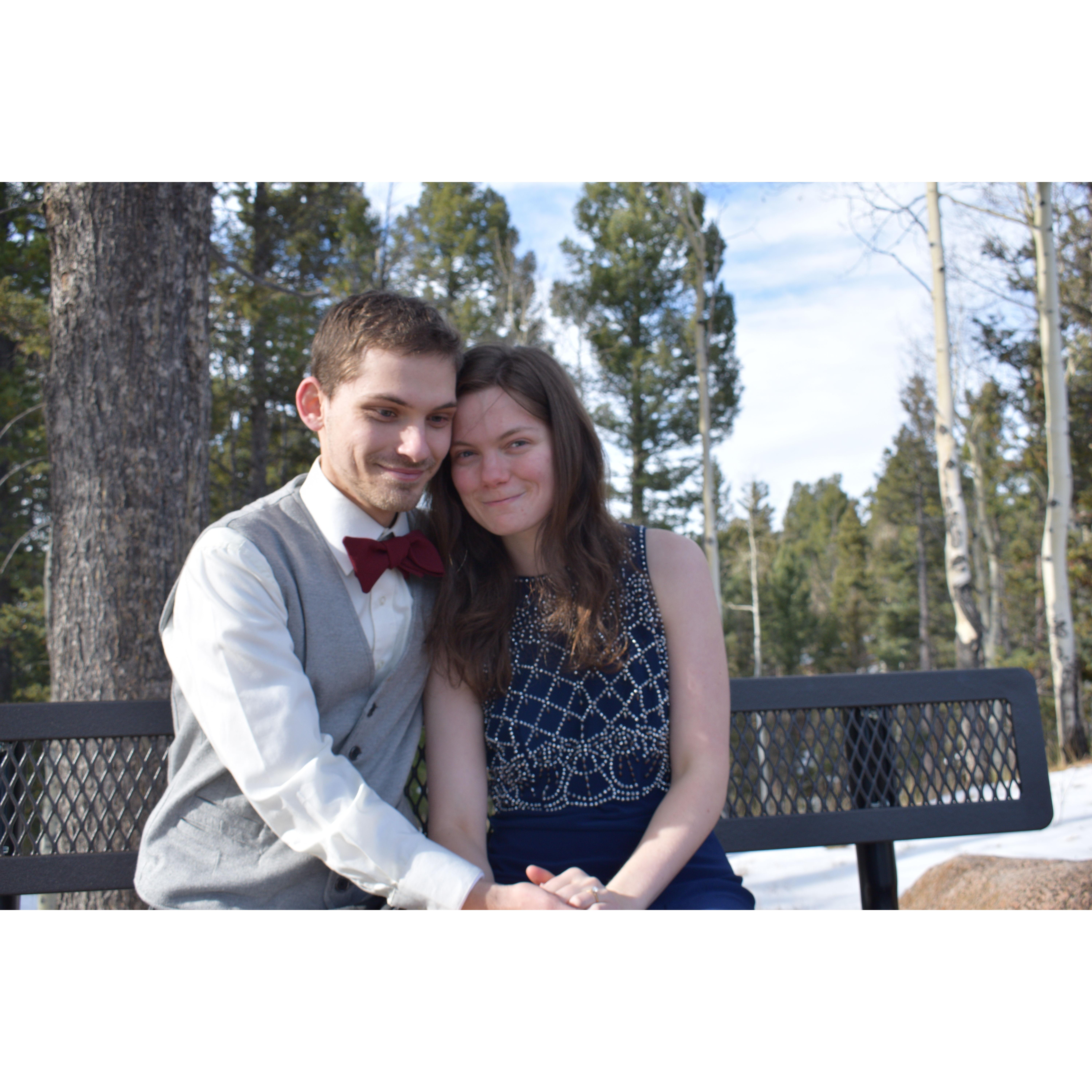 A slightly different picture from the proposal day