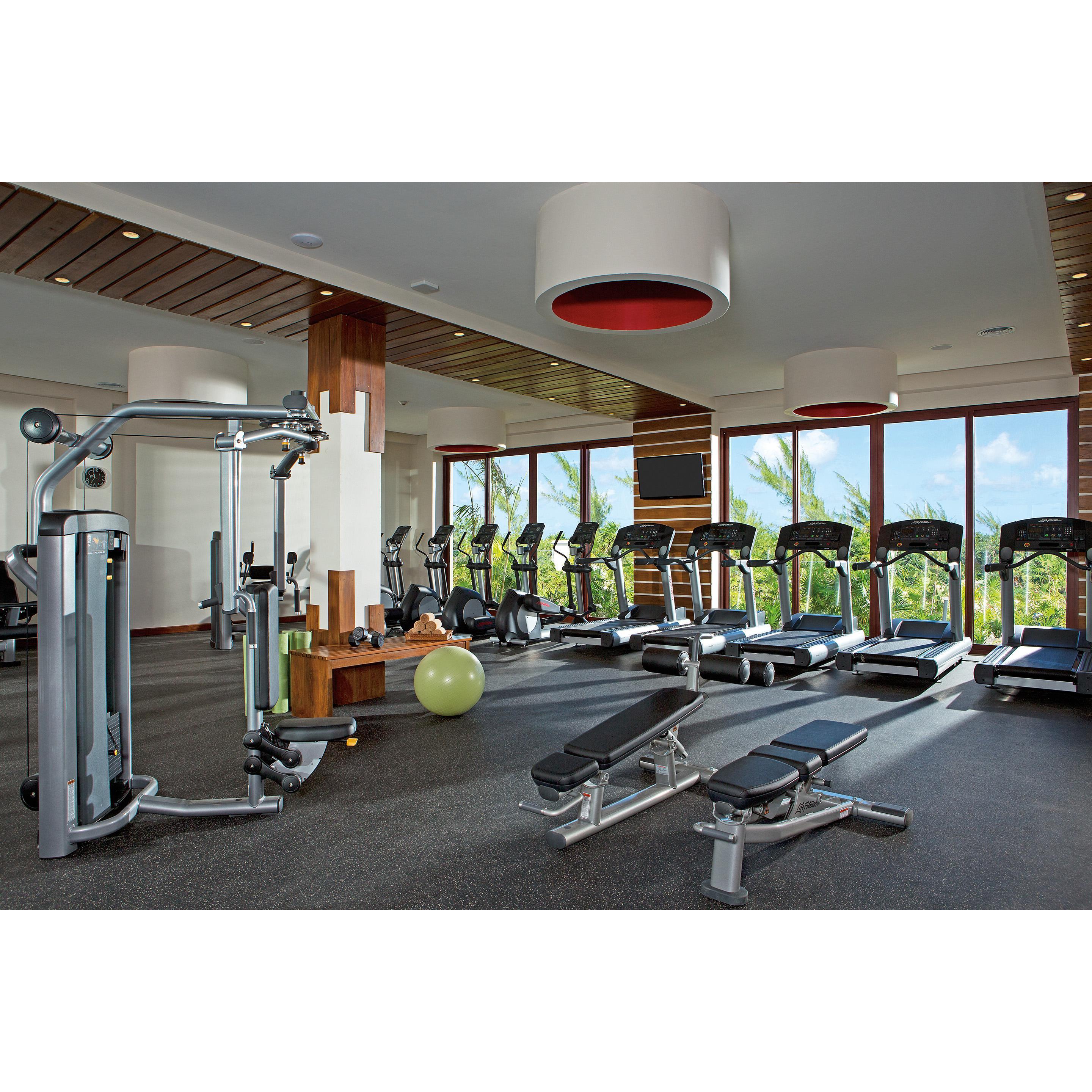 Because some people also like to exercise on vacation.