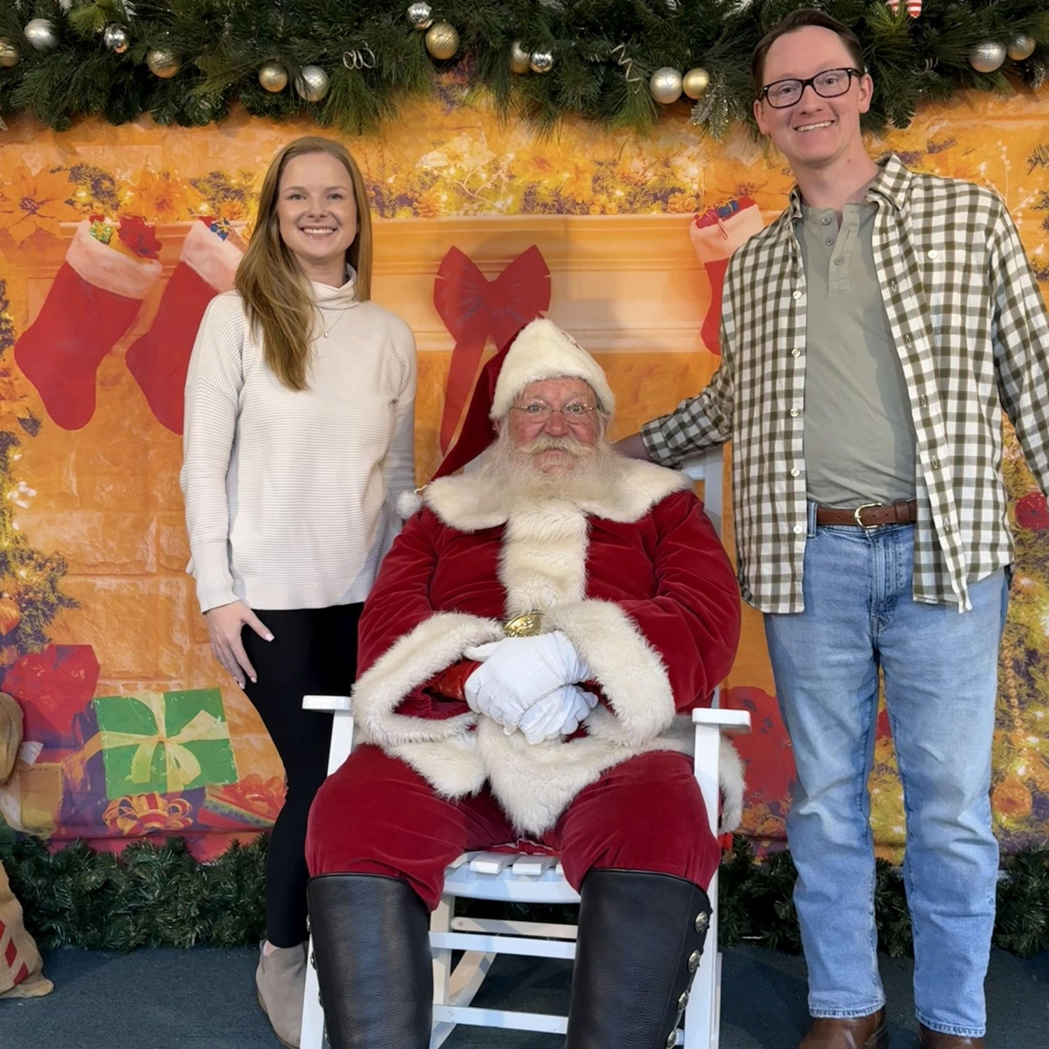 Seeing Santa is becoming a tradition
