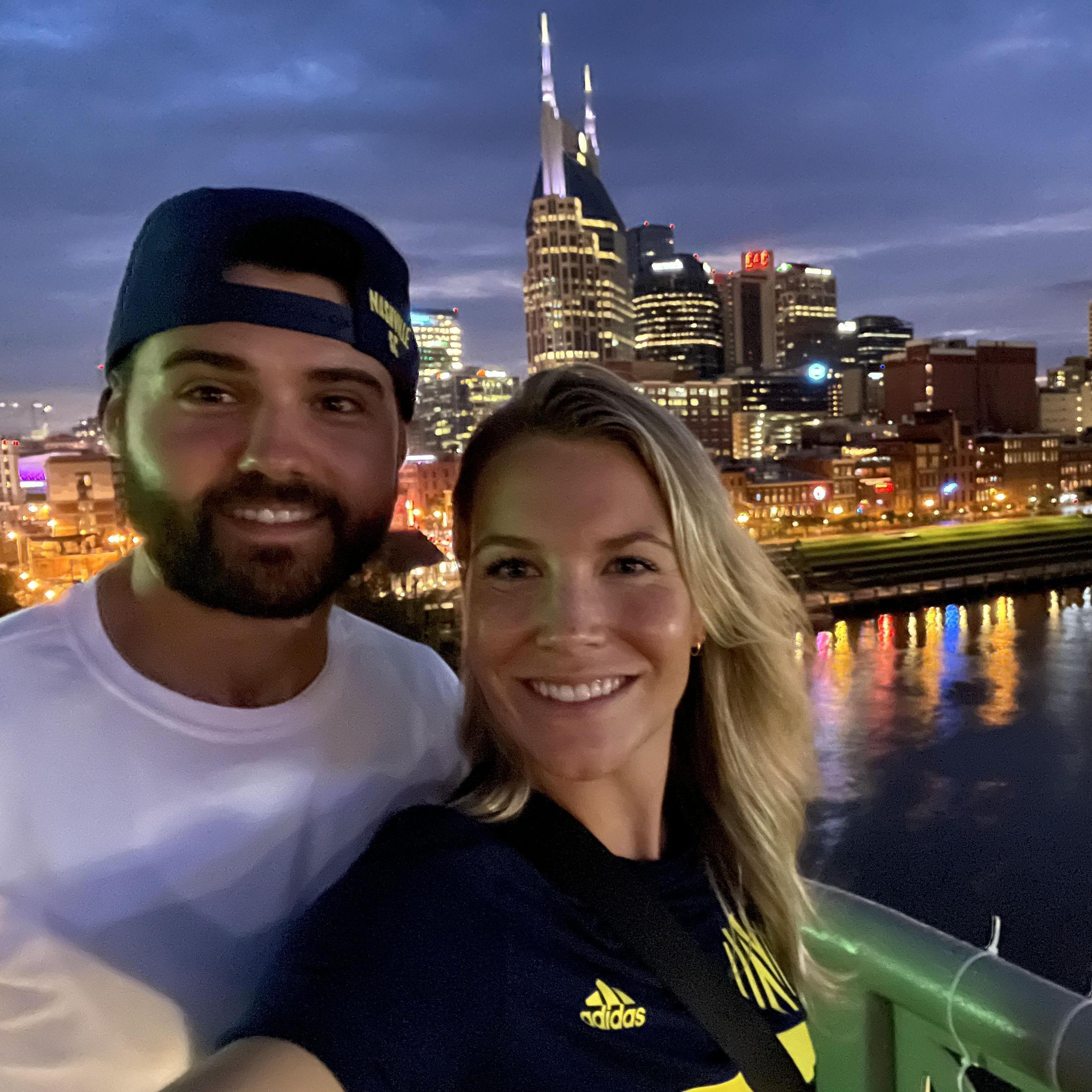 Our first trip to Nashville together!