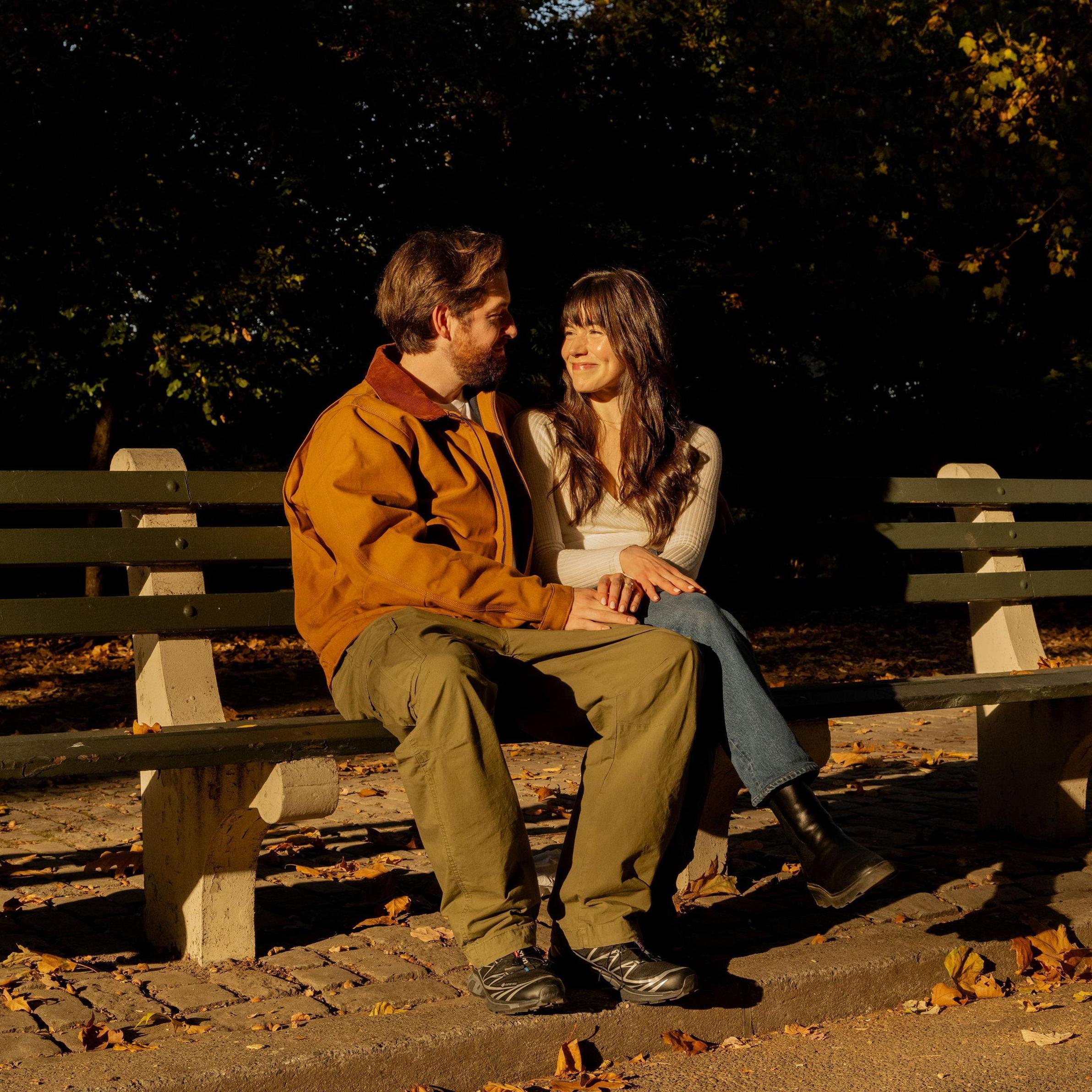 Our engagement photoshoot around our neighborhood in Greenpoint by our talented friend Matt Genovese!