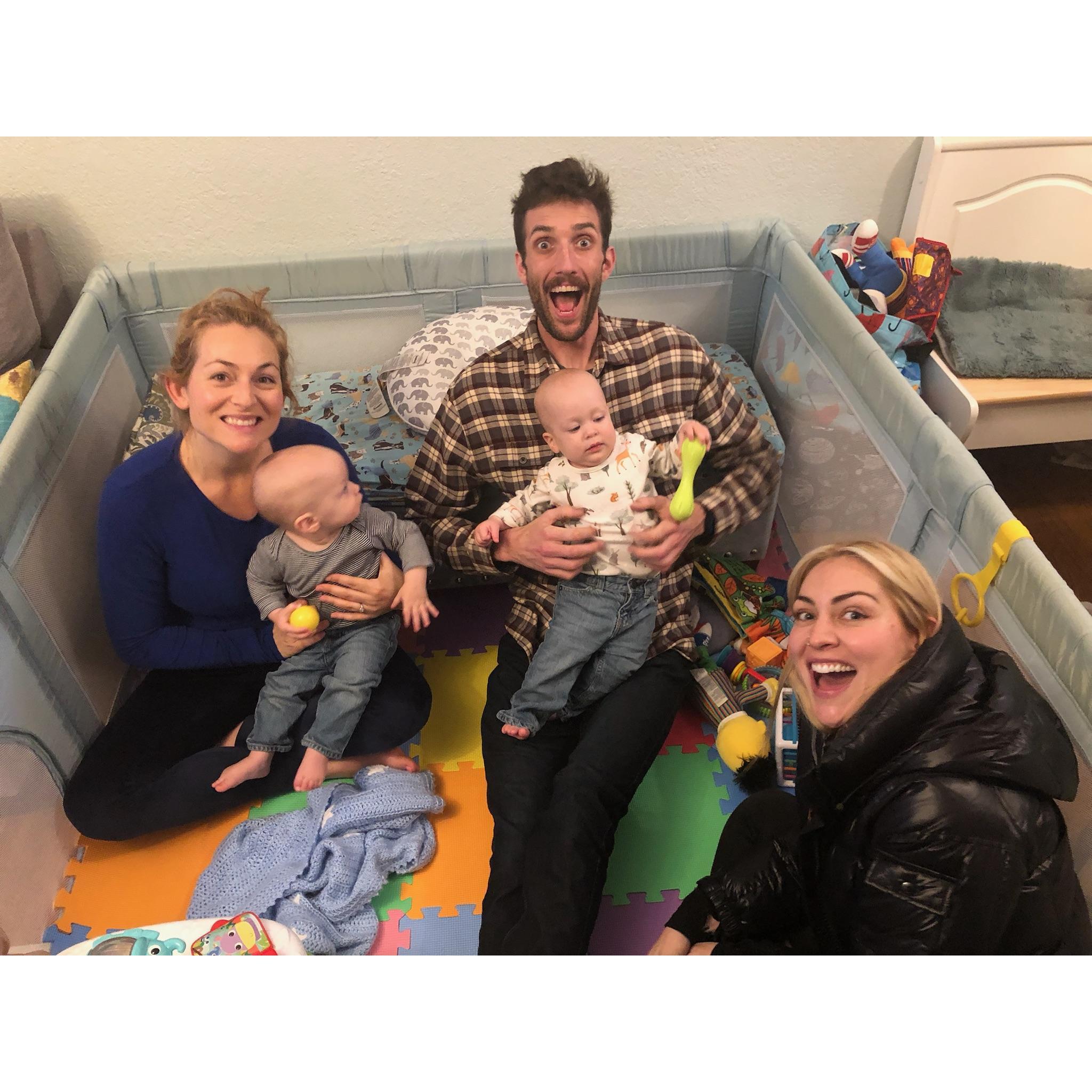 Back in San Diego with our beloved nephews