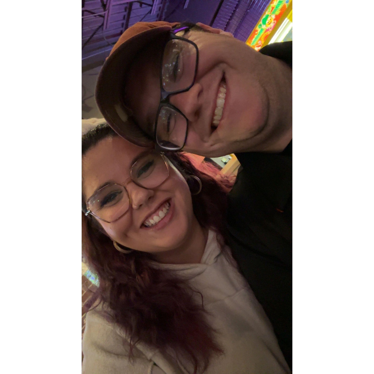 Our first picture together