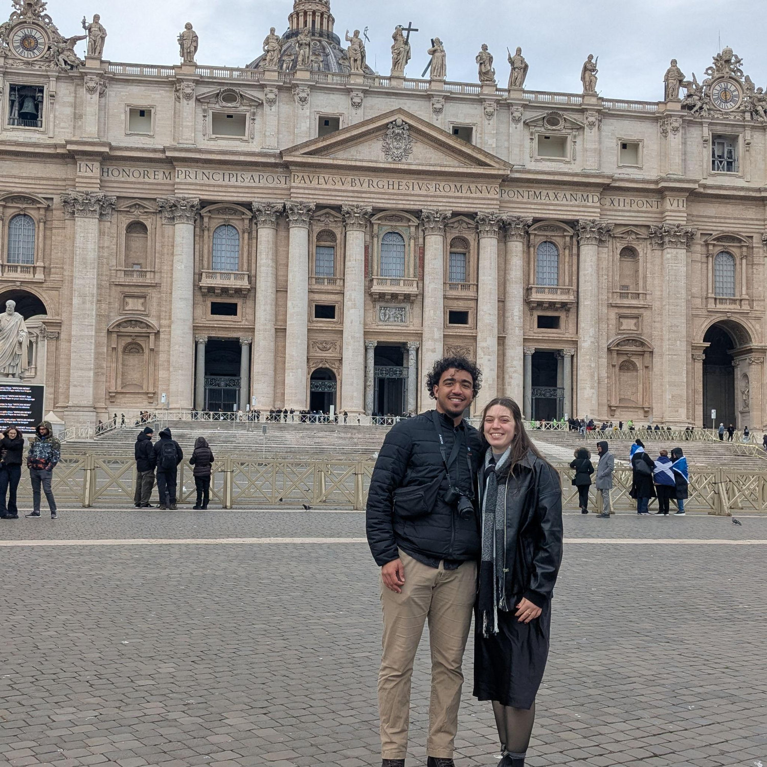 The Vatican during the Jubilee Year where we saw Pope Francis