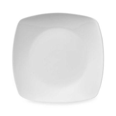 Everyday White® Cordon Bleu Square White 10-Inch Dinner Plate