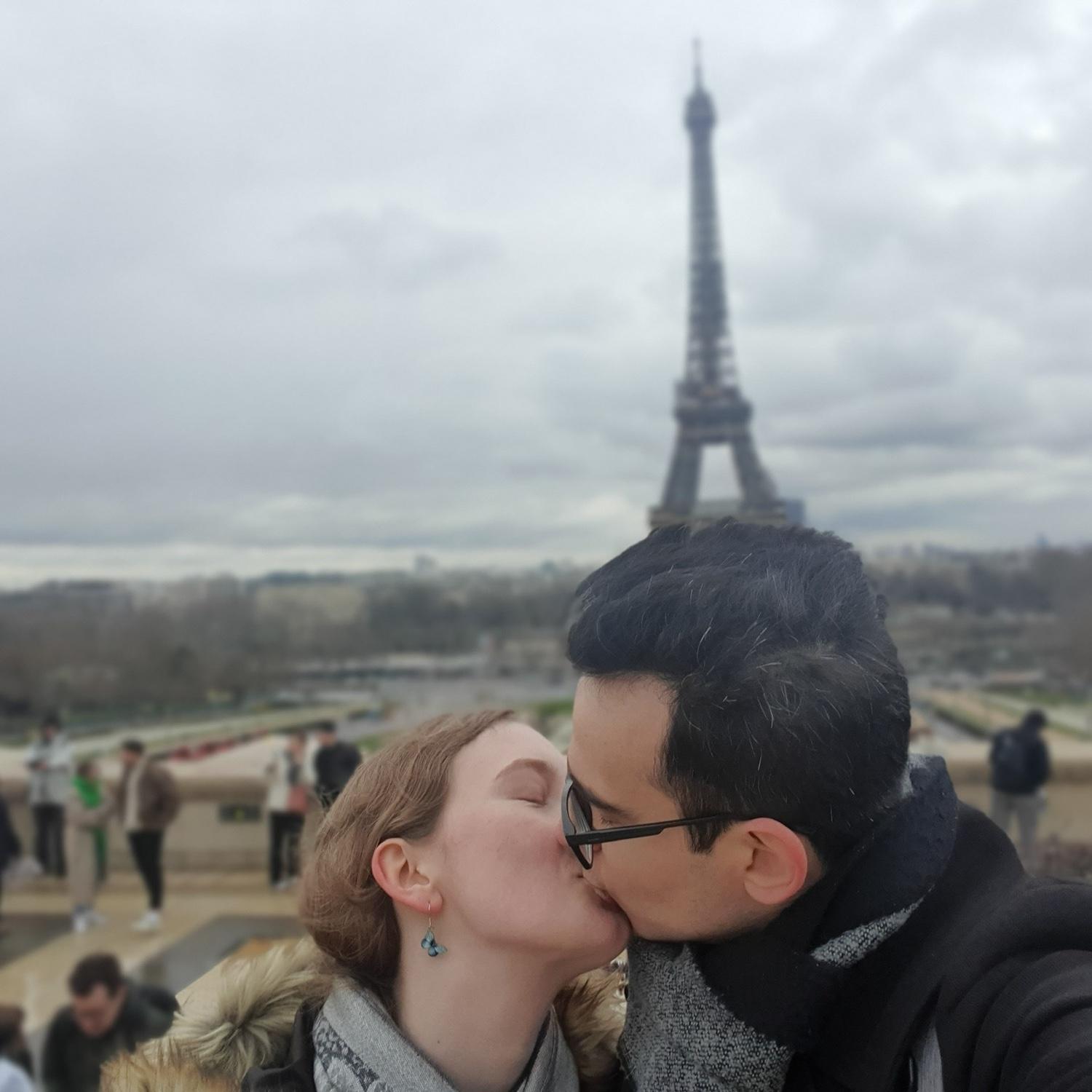 The Eiffel Tower, Paris, France - March 2023