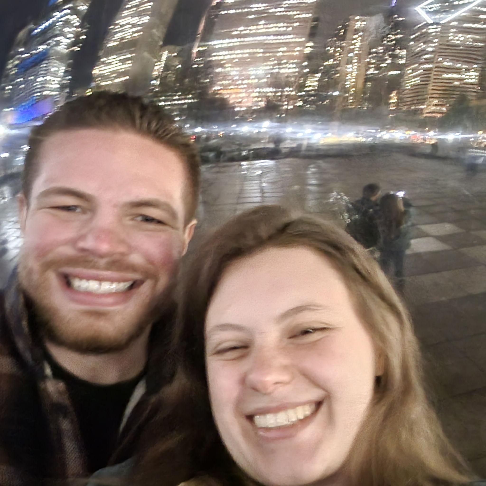 My first opportunity to treat Josh for his Birthday in Chicago. We got to sightsee, went to our first NBA game together, catsat for our airbnb, and froze our booties off, all in the name of love!