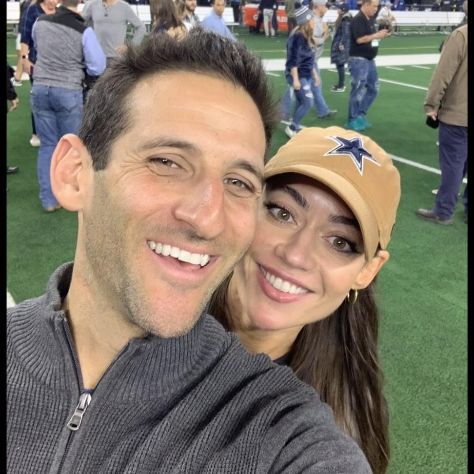 First sports game together! (Go COWBOYS!)