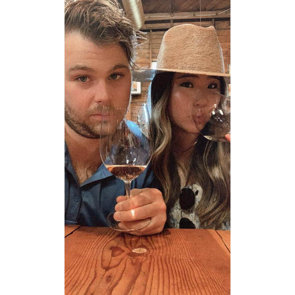 Wine tasting in Walla Walla with Genie's family for her 28th birthday!
