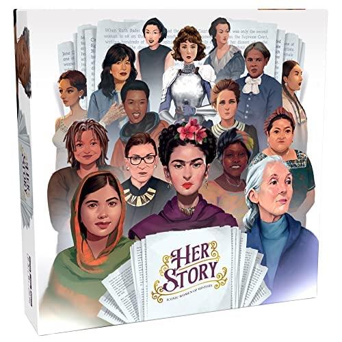 Herstory: The Board Game of Remarkable Women for Family Game Night for Women's History Month | Ages 8 & Up