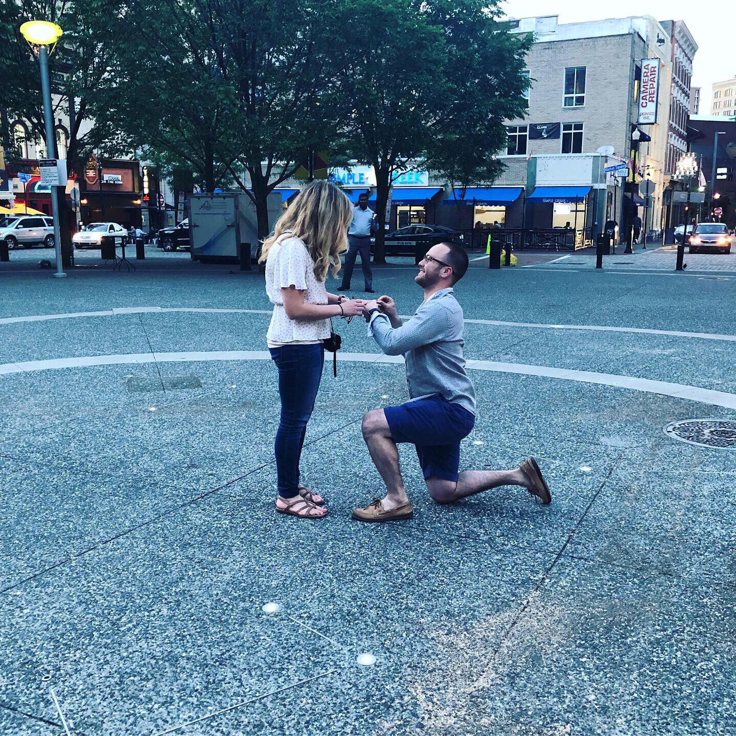 Best Day Ever!! Zac proposed in Pittsburg May 15 2019