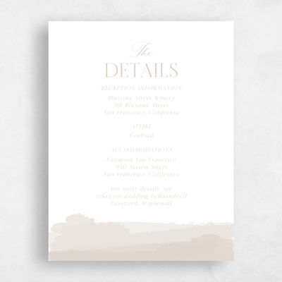 Canvas Tan, Beige Wedding Enclosure - Saif