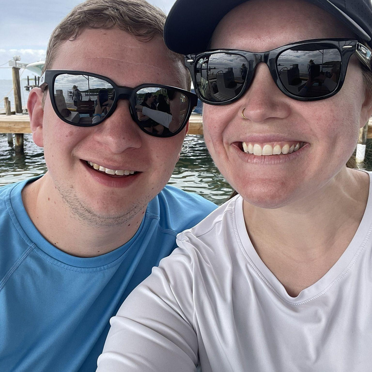 If you can't recall, we are happier people by the water. Abby, specifically, is happiest by the ocean.