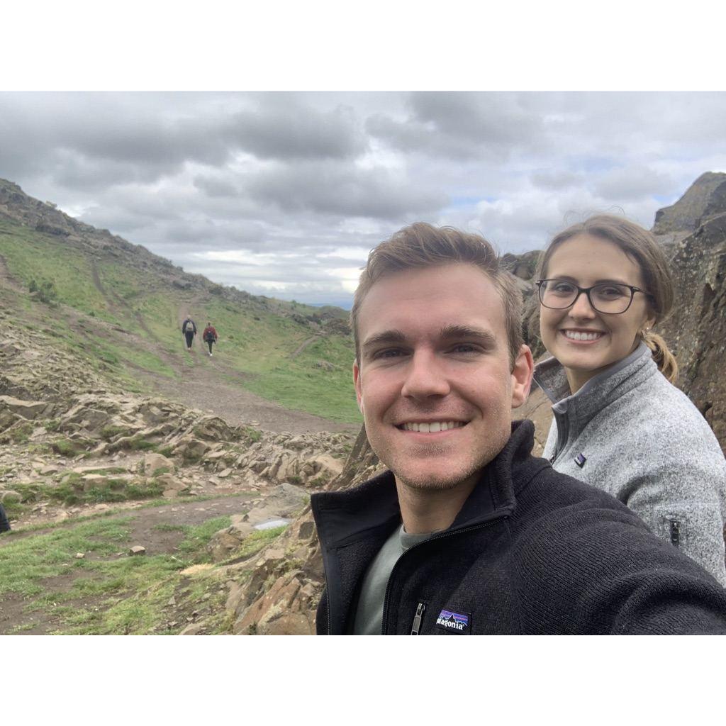 Of course we went on a hike