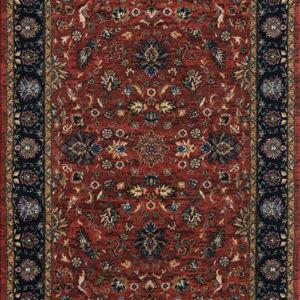 4' 4 x 6' Medina Rug in Classic Red