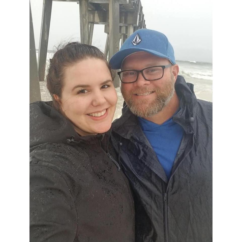 Visiting Kyle's hometown, Panama City Beach
