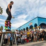 The Venice Beach Boardwalk