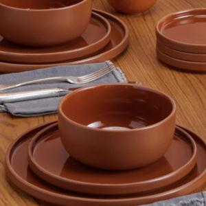 Color: "Terracotta" Soup Bowls