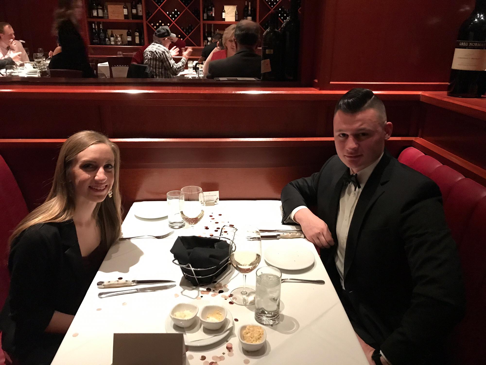 Celebrating Valentine’s Day and our 3 year anniversary ❤️