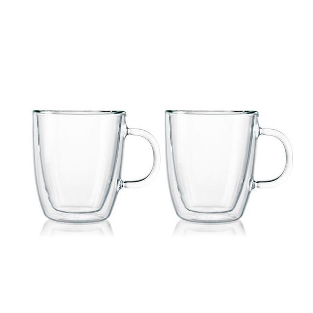 Bodum Bistro 10oz Double Walled Drinking Glasses, Set of 2