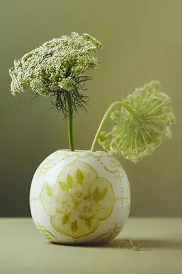 Elle Chinoiserie Floral Vase