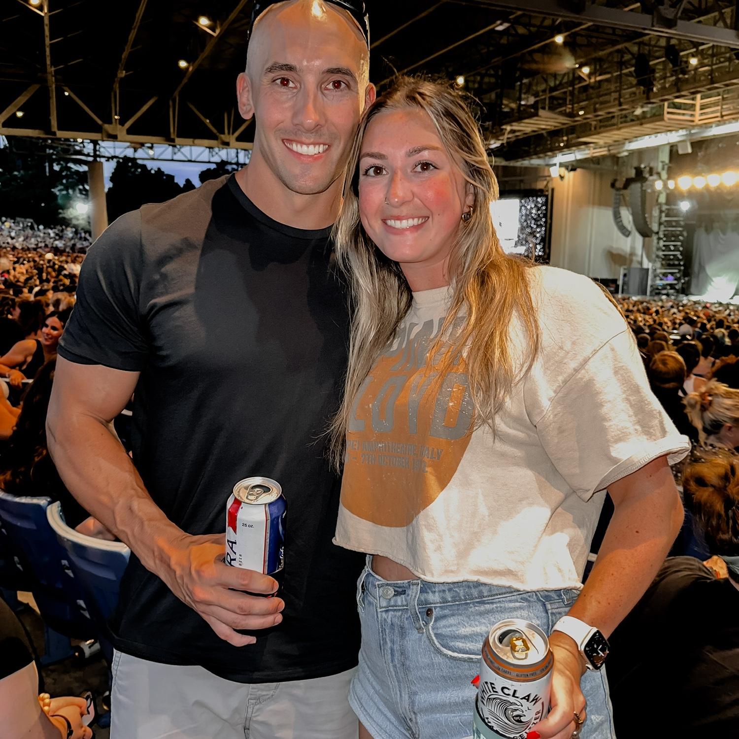 Our first date at the Fall Out Boy concert where it all began