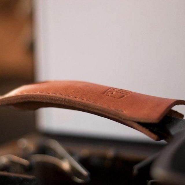 Cast Iron Leather Skillet Grip